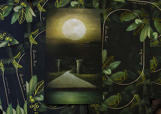 the moon location tarot