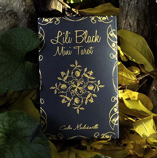 Boite Lili Black mini tarot