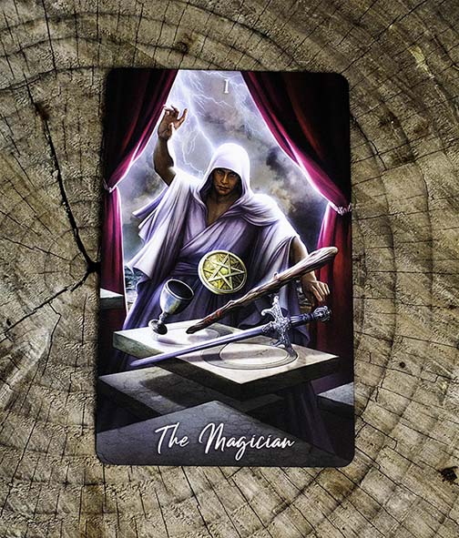 le magicien elemental wisdom tarot