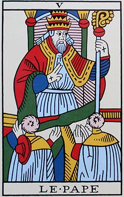 le pape tarot de marseille