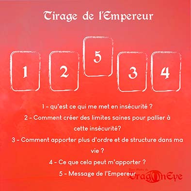 tirage de l'empereur