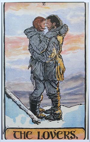 the lovers, tarot game of thrones