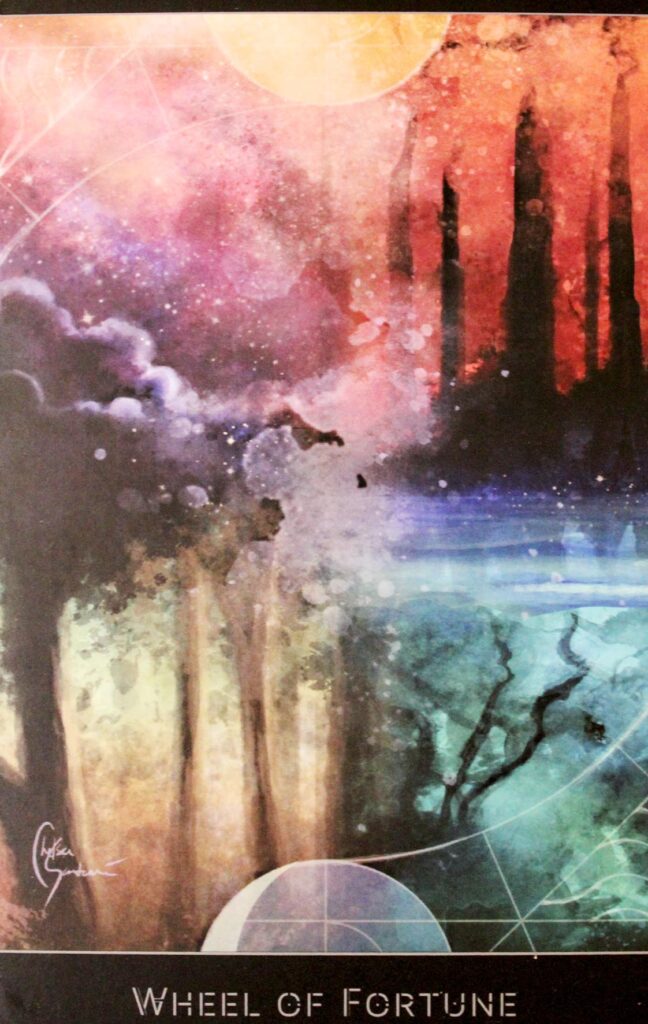 la roue de Fortune the lost forest tarot